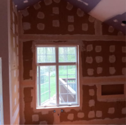 shower drywall installation